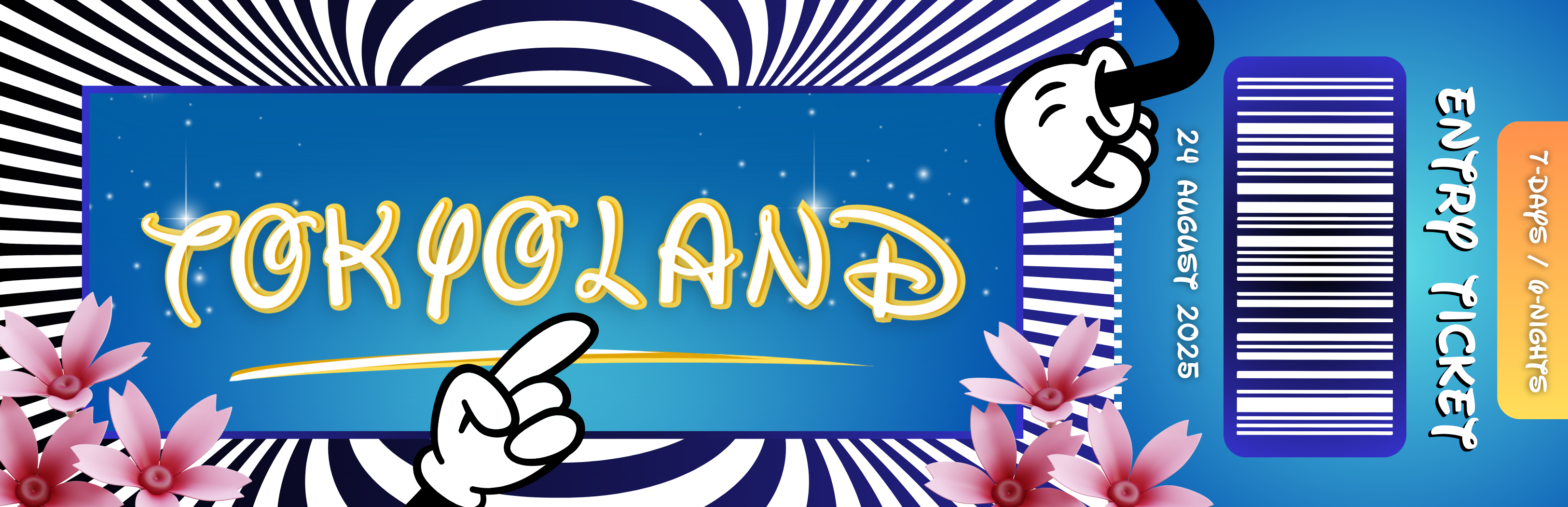 Tokyoland Ticket Tokyoland invites men, women, and couples to experience Japan's vibrant capital on a carefully curated, co-ed adventure. This immersive journey perfectly balances Tokyo’s ancient traditions with its futuristic edge, offering something for everyone to enjoy. Explore iconic temples, savor world-class cuisine, and dive into thrilling activities alongside serene wellness moments. Whether you’re traveling solo, with a partner, or with friends, Tokyoland creates the perfect opportunity to connect, laugh, and experience Tokyo intimately and authentically. This is more than a trip—it’s your gateway to unforgettable memories in one of the world’s most exciting cities.
