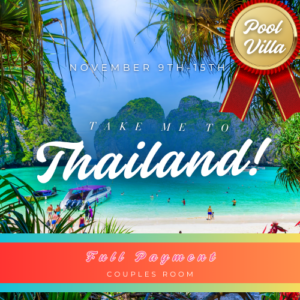 Take Me to Thailand: Pool Villa Couples Room Full Payment (Nonrefundable)