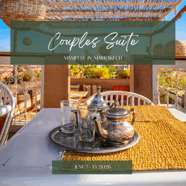 Manifest in Marrakech – Couples Room Payment Plan (Nonrefundable)