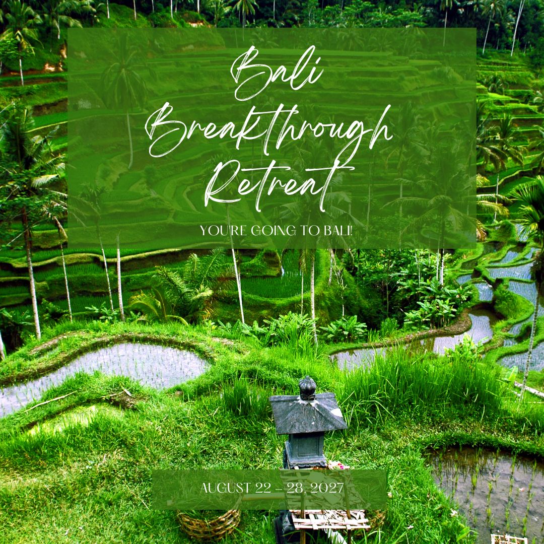 Bali Breakthrough Retreat: Double Room | Full Payment August 22-28, 2027